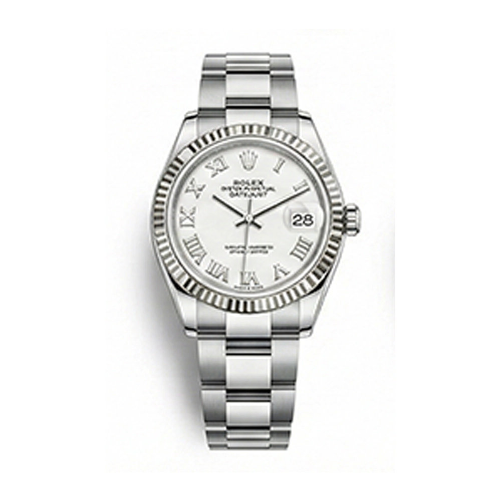 レディ デイトジャスト 28 279174 ホワイト ローマン オイスターブレス