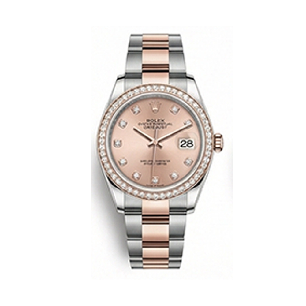 デイトジャスト 31 278381RBRロゼカラー 10Pダイヤ オイスターブレス