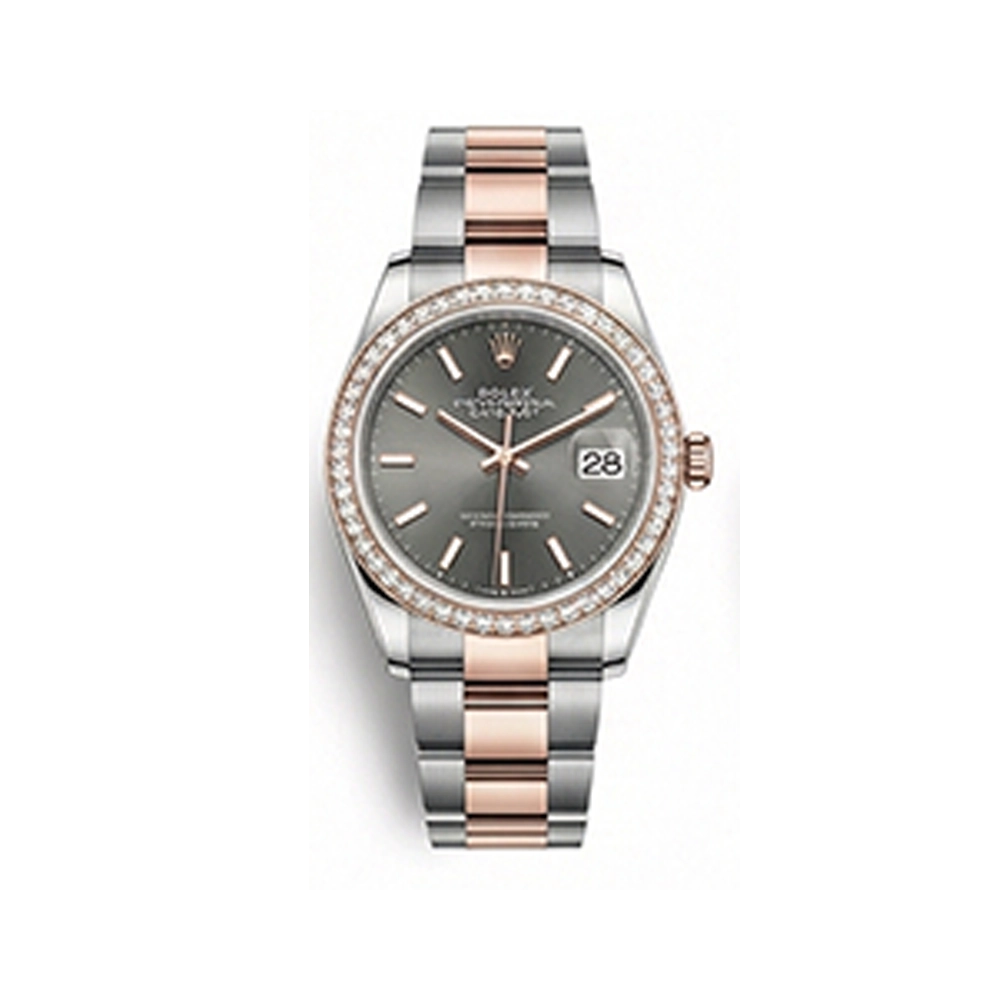 デイトジャスト 31 278381RBR スレート オイスターブレス