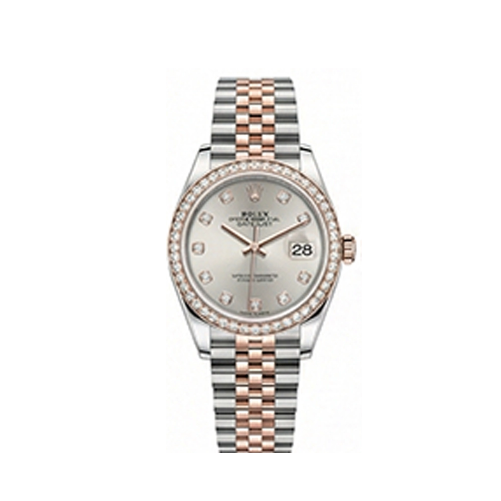 デイトジャスト 31 278381RBR シルバー 10Pダイヤ ジュビリーブレス