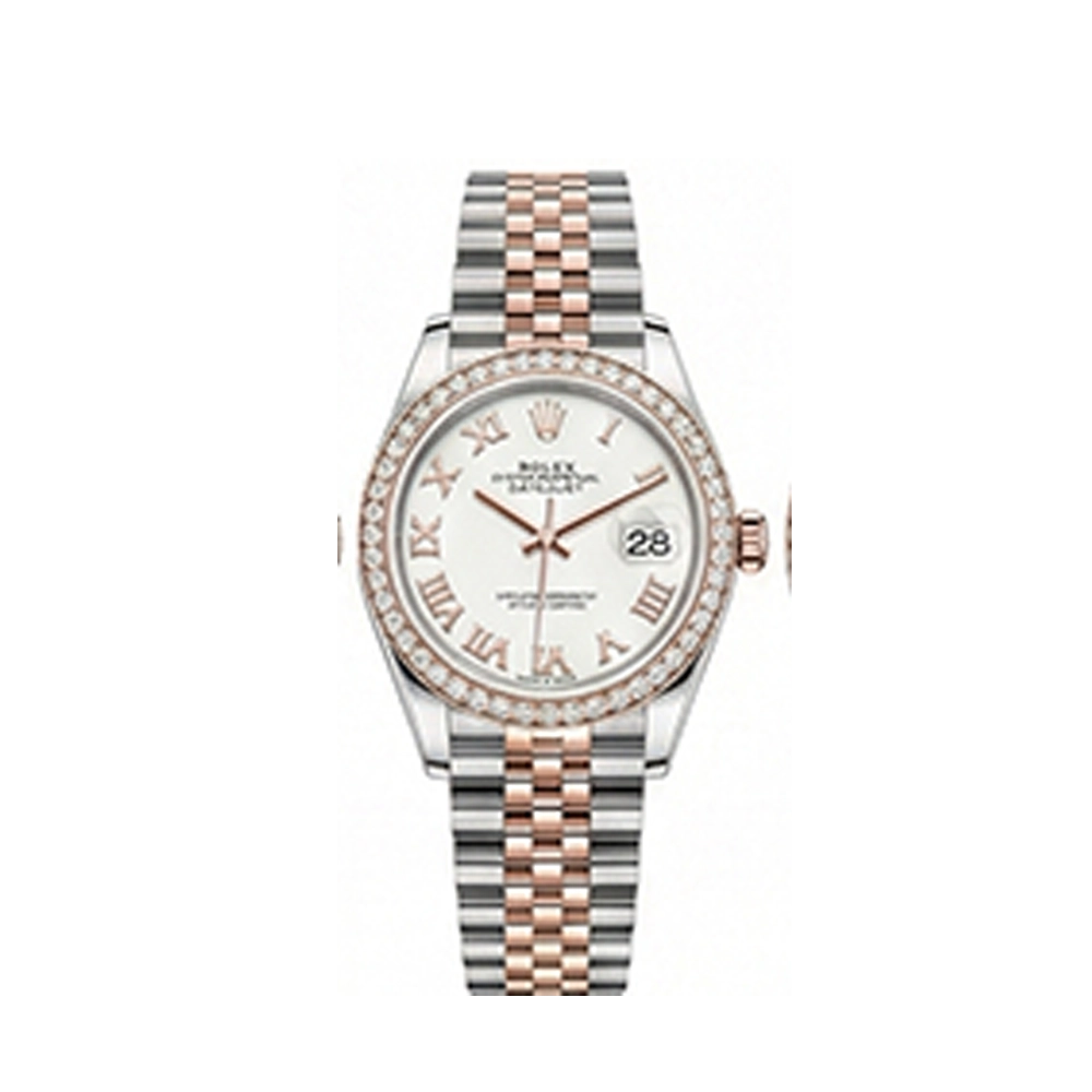 デイトジャスト 31 278381RBR ホワイトローマン ジュビリーブレス