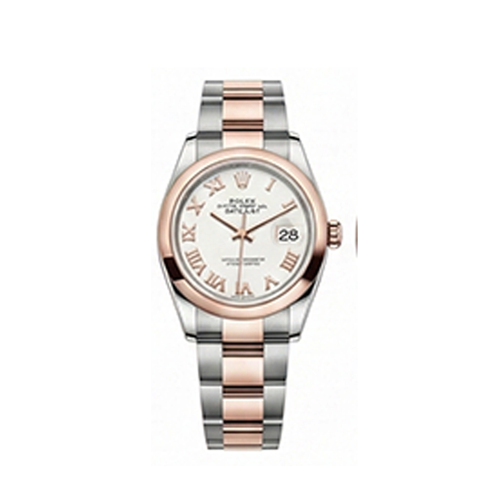 デイトジャスト 31 278241 ホワイトシェル 10Pダイヤ オイスターブレス