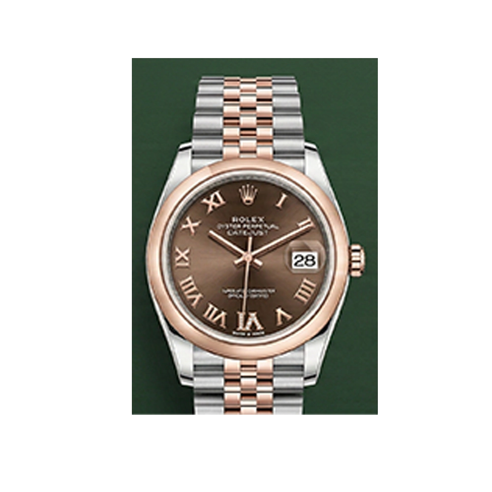 デイトジャスト 31 278241 チョコレートローマン VIダイヤ ジュビリーブレス