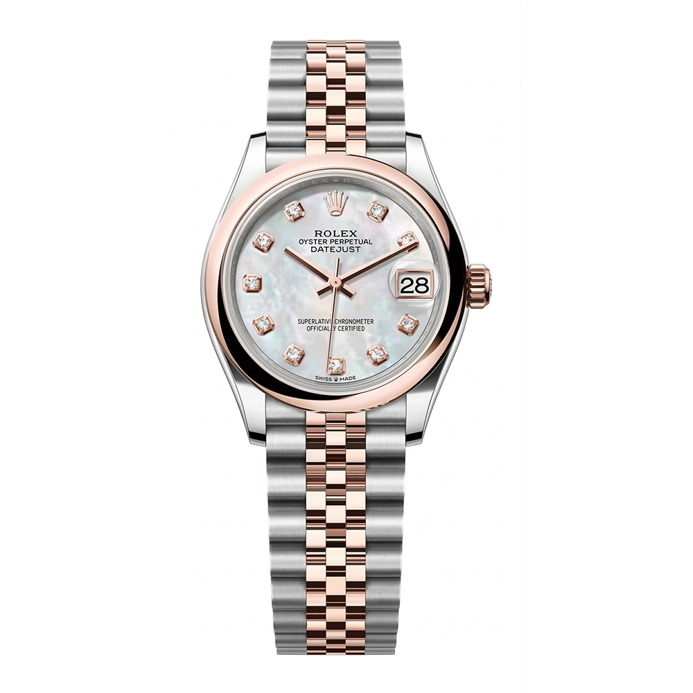 デイトジャスト 31 278241 ホワイトシェル 10Pダイヤ ジュビリーブレス