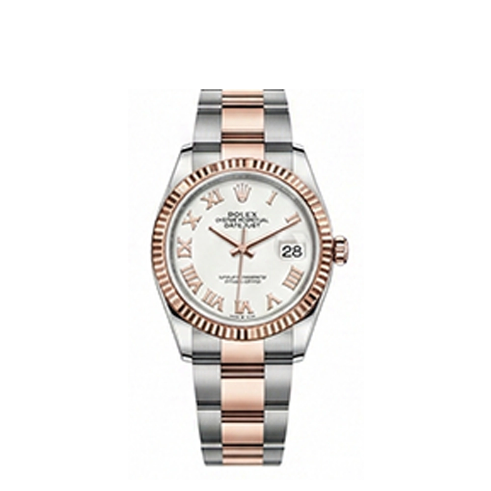 デイトジャスト 31 278271 ホワイト ローマン オイスターブレス