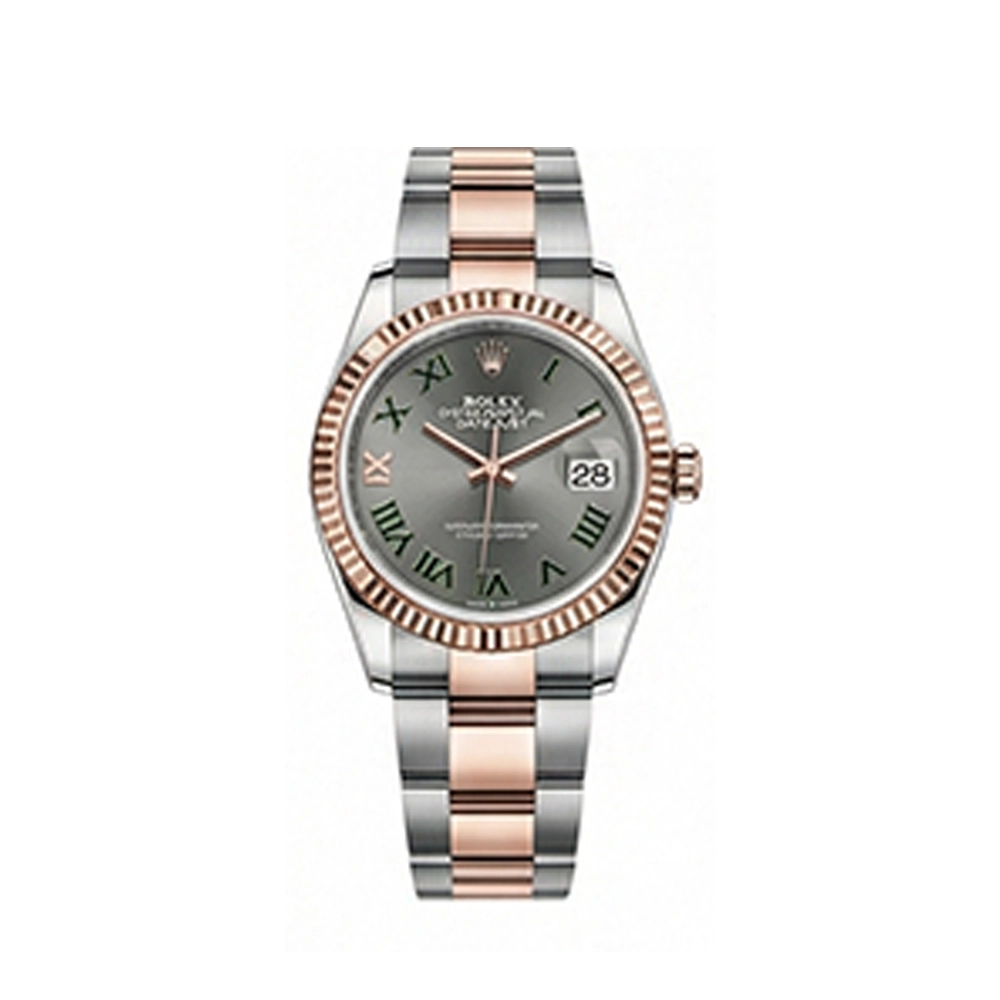 デイトジャスト 31 278271 スレート ローマン オイスターブレス