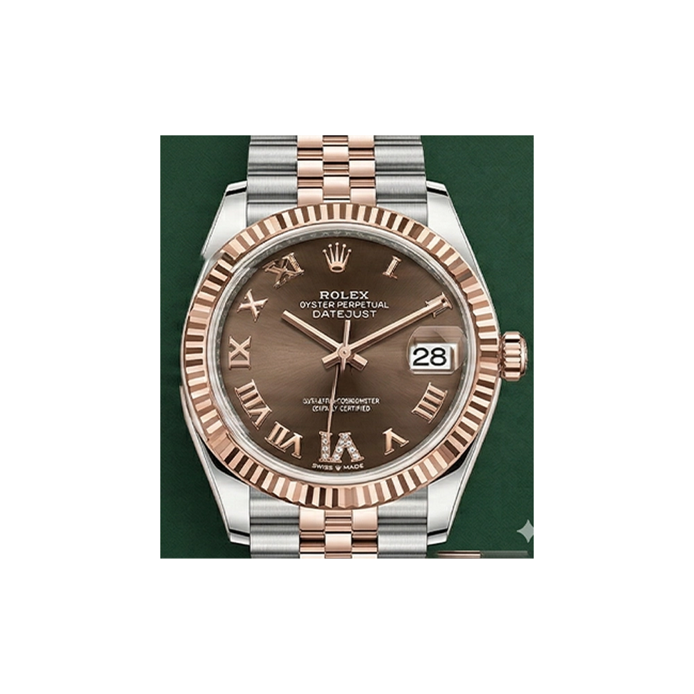 デイトジャスト 31 278271 チョコレートローマン VIダイヤ ジュビリーブレス