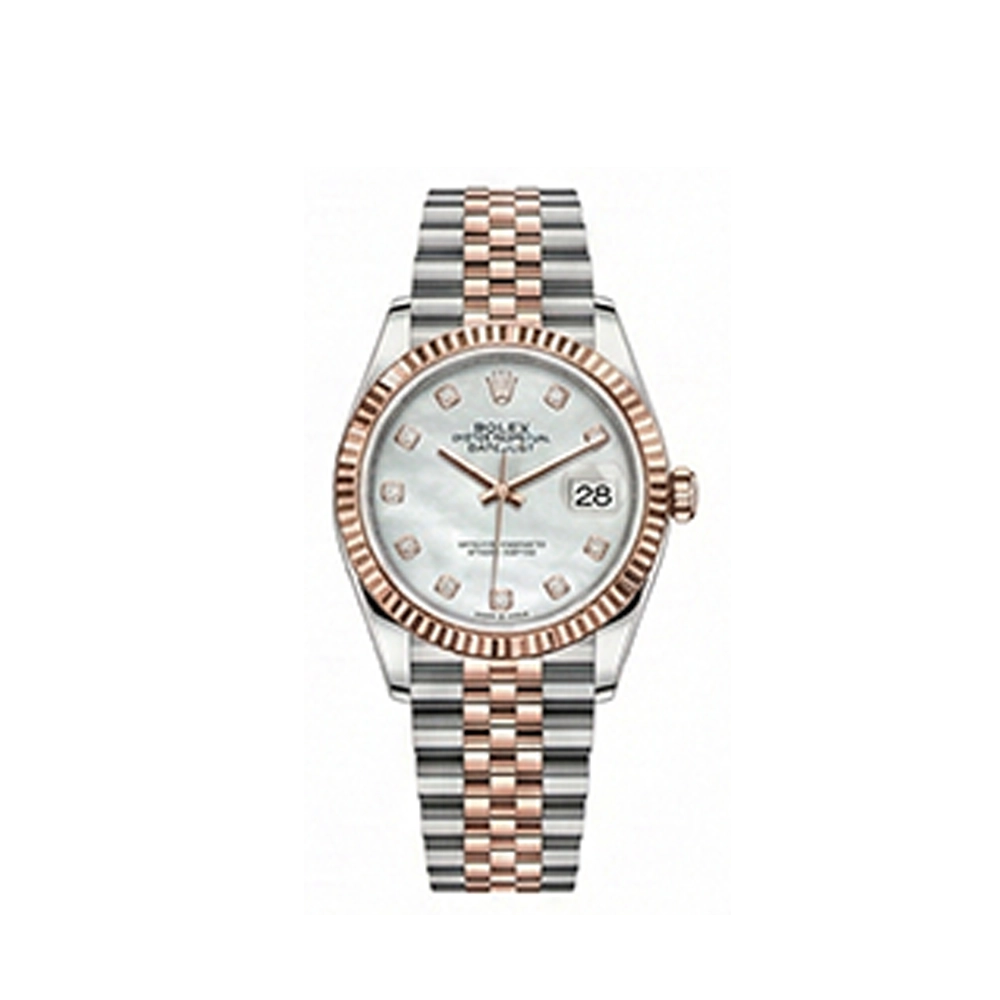 デイトジャスト 31 278271 ホワイトシェル 10Pダイヤ ジュビリーブレス