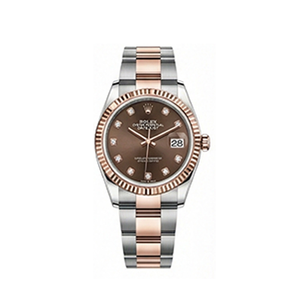 デイトジャスト 31 278271 チョコレート10Pダイヤジュビリーブレス