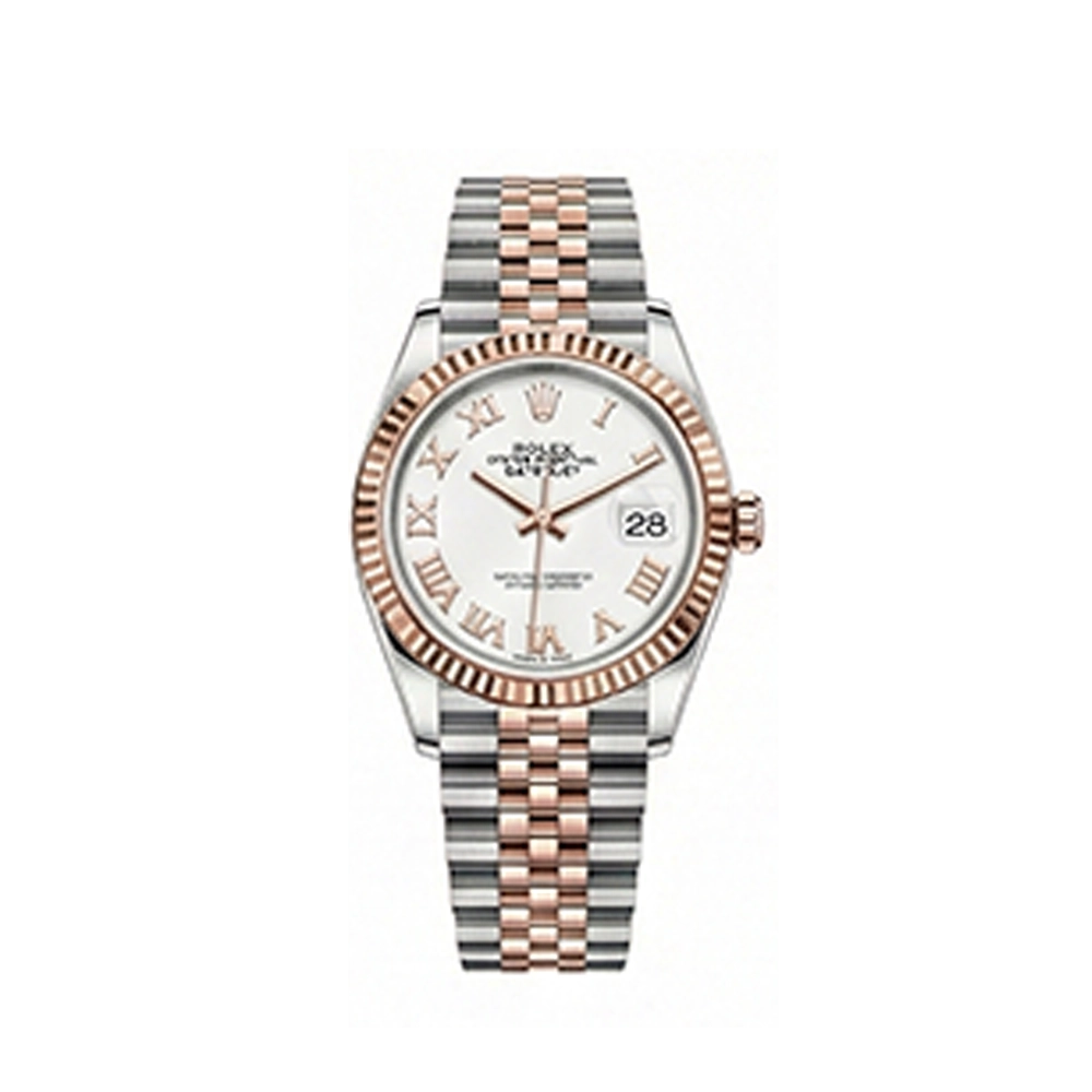 デイトジャスト 31 278271 ホワイト ローマン ジュビリーブレス