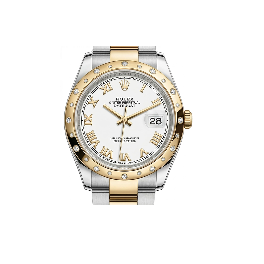 デイトジャスト 31 278343RBR ホワイトローマン オイスターブレス