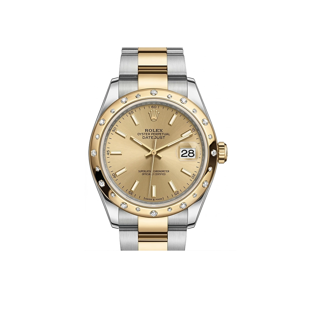 デイトジャスト 31 278343RBR シャンパン オイスターブレス