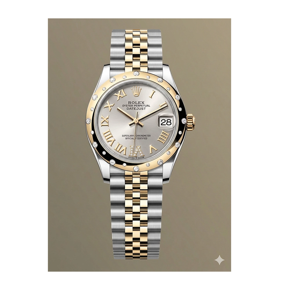 デイトジャスト 31 278343RBR シルバー VIダイヤ ジュビリーブレス