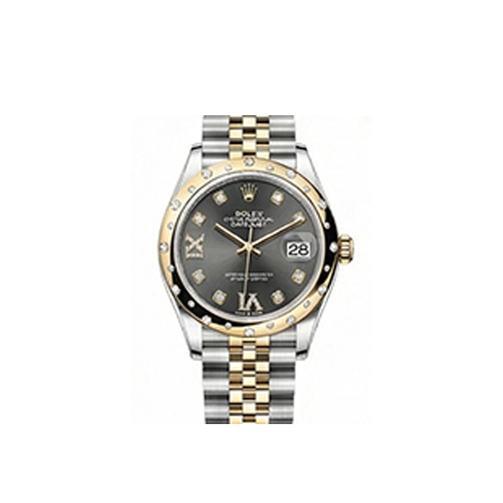 デイトジャスト 31 278343RBR ダークグレー VI/IXダイヤ ジュビリーブレス