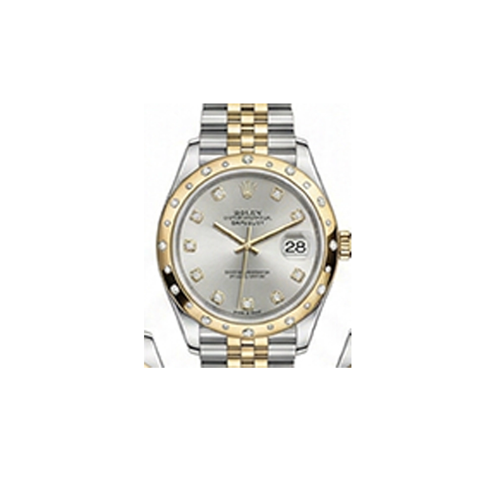 デイトジャスト 31 278343RBR シルバー 10Pダイヤ ジュビリーブレス