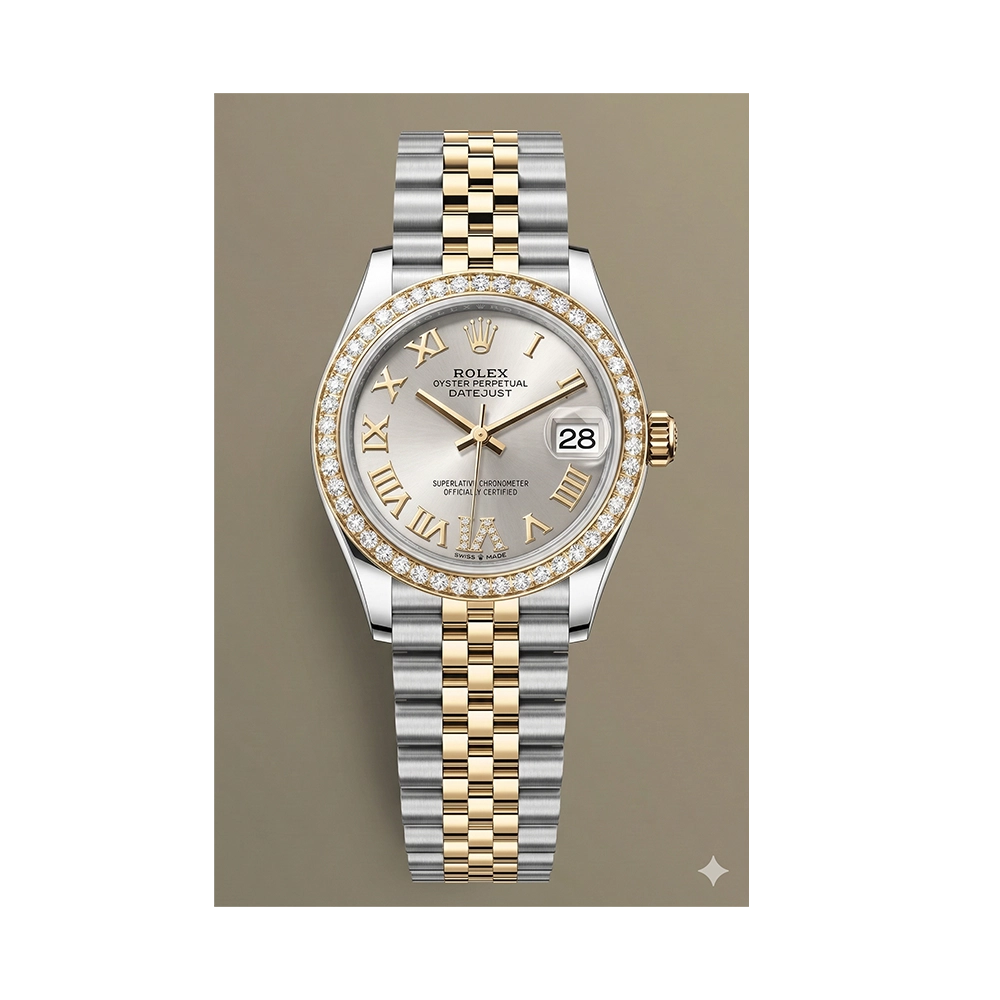 デイトジャスト 31 278383RBR シルバー VIダイヤ ジュビリーブレス