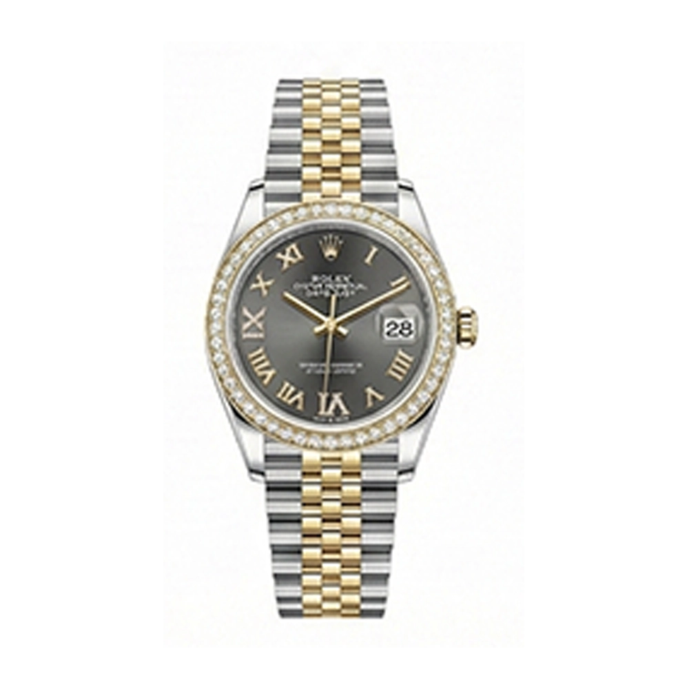 デイトジャスト 31 278383RBR ダークグレー VI/IXダイヤ ジュビリーブレス