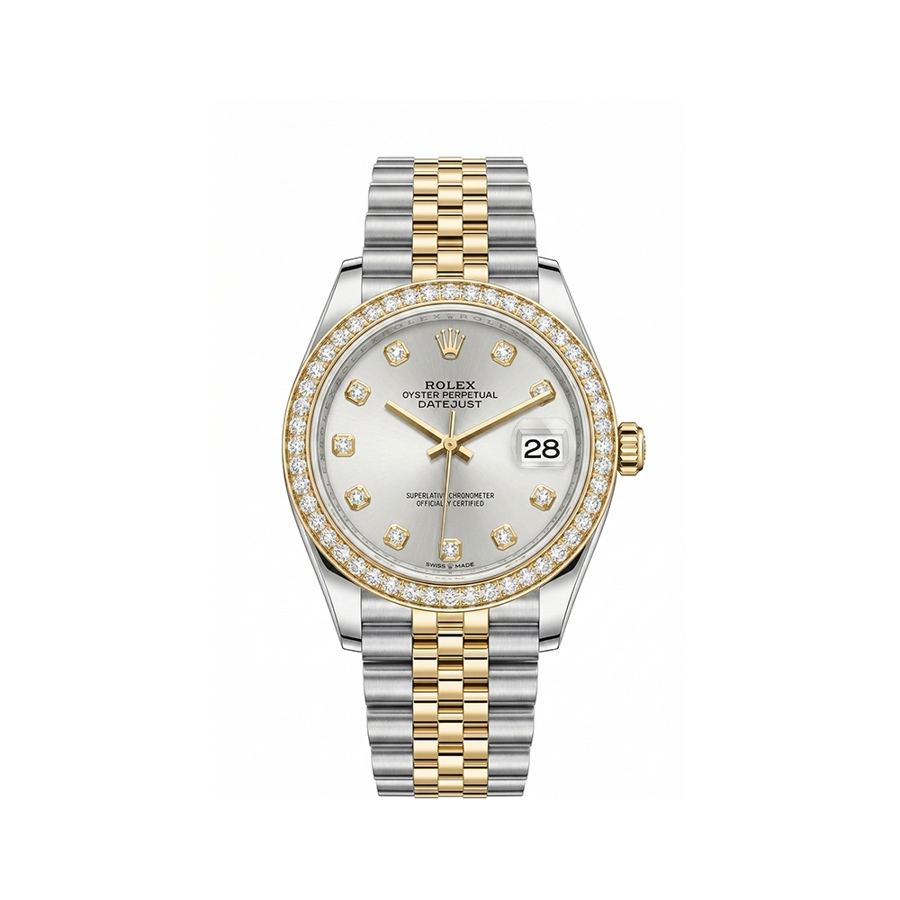 デイトジャスト 31 278383RBR シルバー 10Pダイヤ ジュビリーブレス