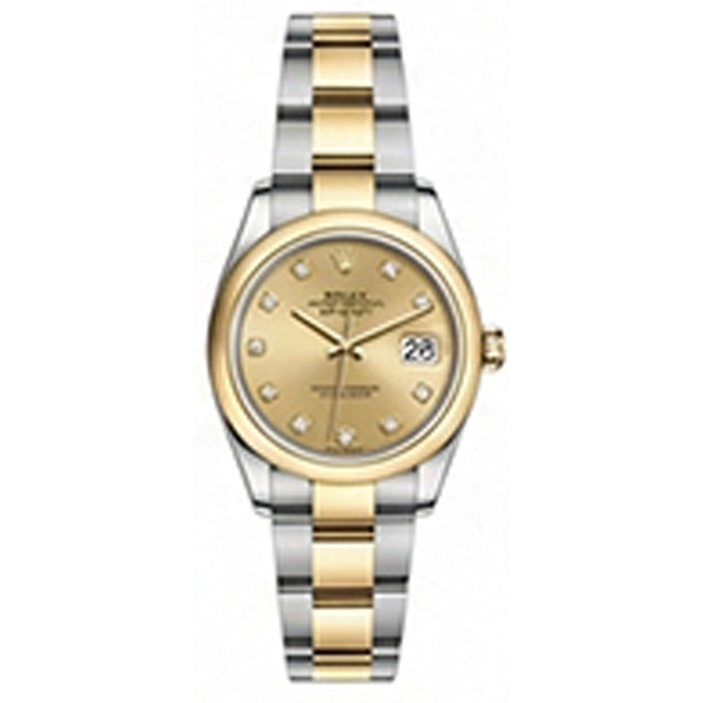 デイトジャスト 31 278243 シャンパン 10Pダイヤ オイスターブレス