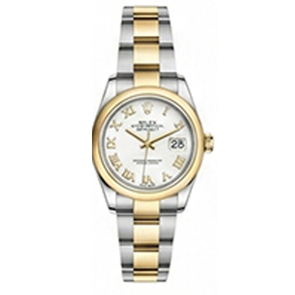 デイトジャスト 31 278243 ホワイトローマン オイスターブレス