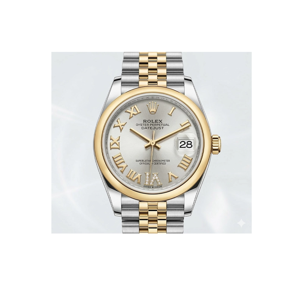 デイトジャスト 31 278243 シルバー VIダイヤ ジュビリーブレス