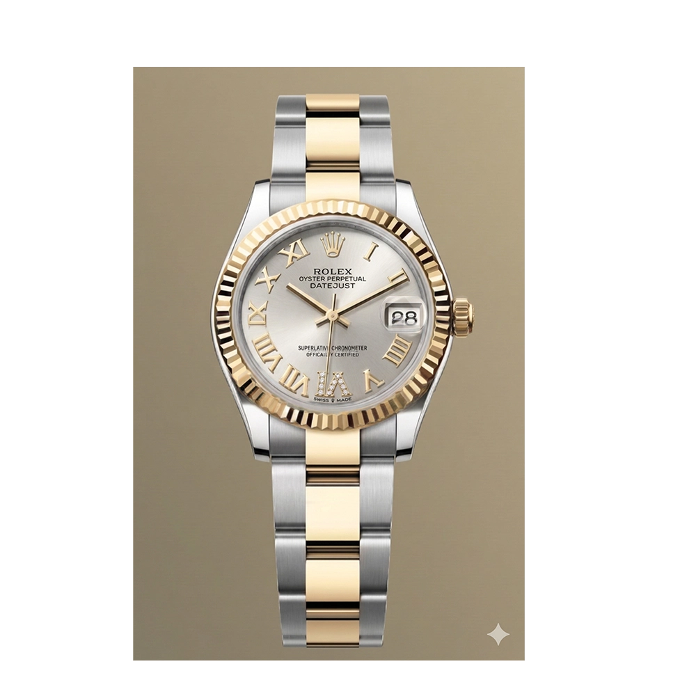 デイトジャスト 31 278273 シルバー VIダイヤ オイスターブレス