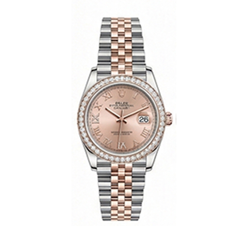 デイトジャスト 36 126281RBR ロゼ VI/IXダイヤ ジュビリーブレス