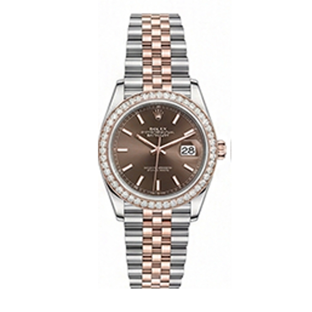 デイトジャスト 36 126281RBR チョコレート ジュビリーブレス