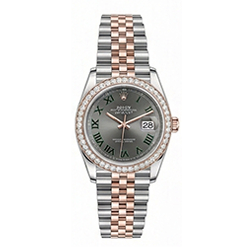 デイトジャスト 36 126281RBR スレートローマン ジュビリーブレス