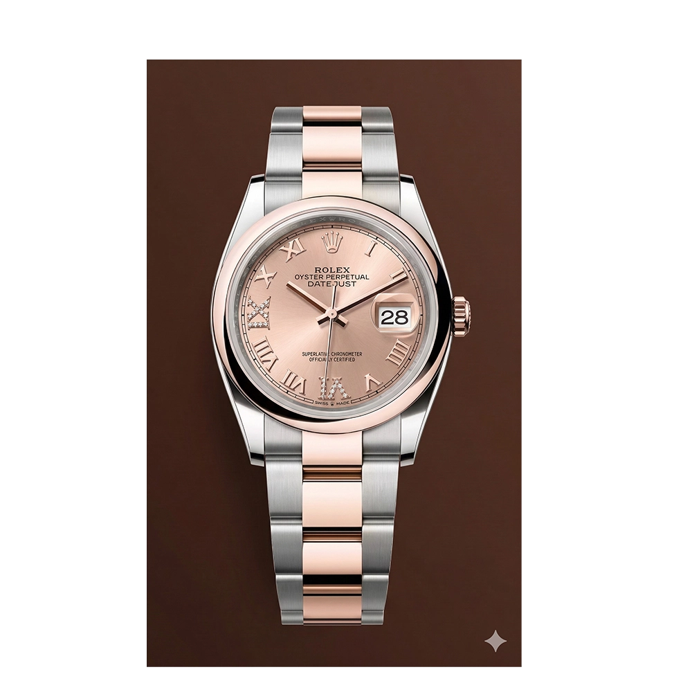 デイトジャスト 36 126201 ロゼ VI/IXダイヤ オイスターブレス