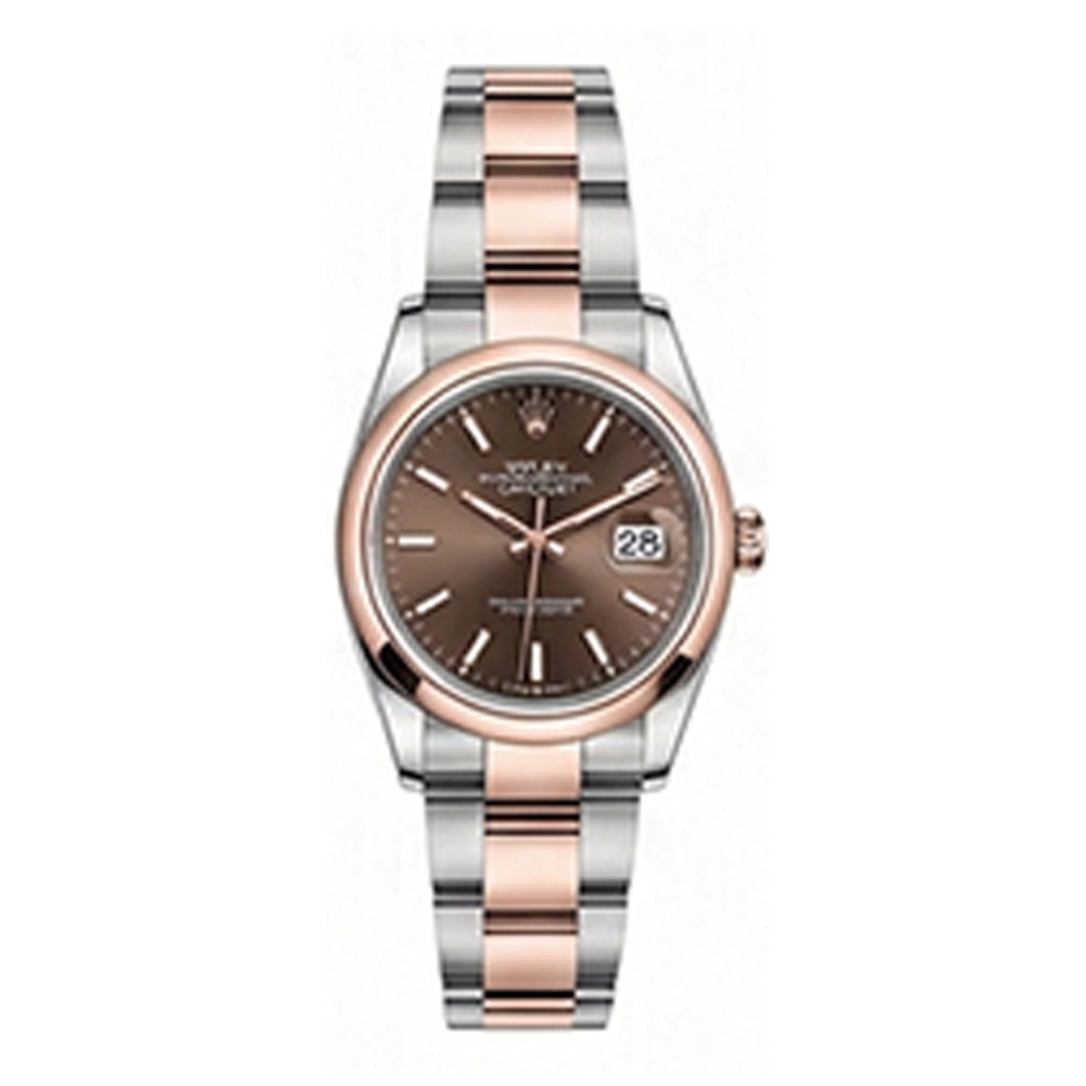 デイトジャスト 36 126201チョコレート オイスターブレス