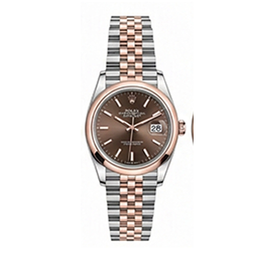 デイトジャスト 36 126201チョコレート ジュビリーブレス