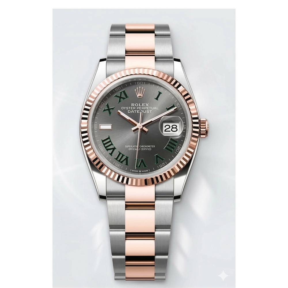 デイトジャスト 36 126231 スレートローマン オイスターブレス