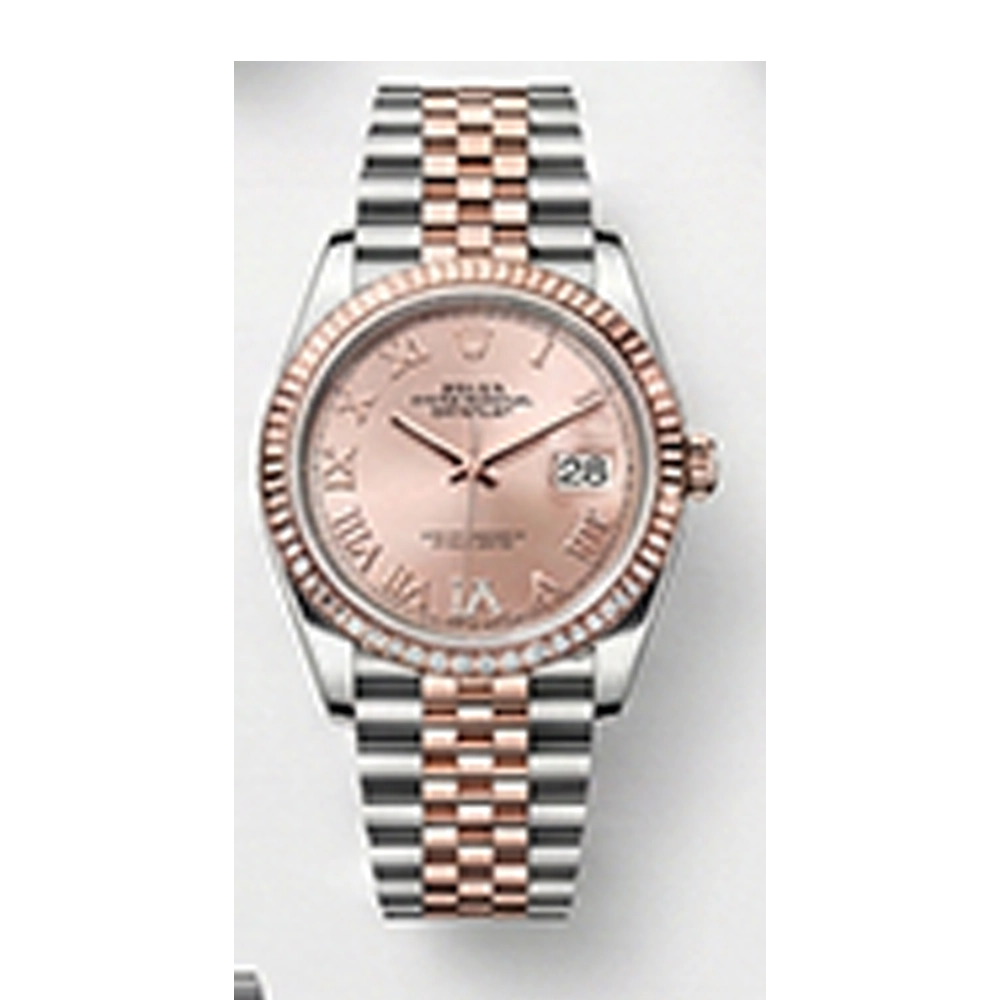 デイトジャスト 36 126231 ロゼ VI/IXダイヤ ジュビリーブレス