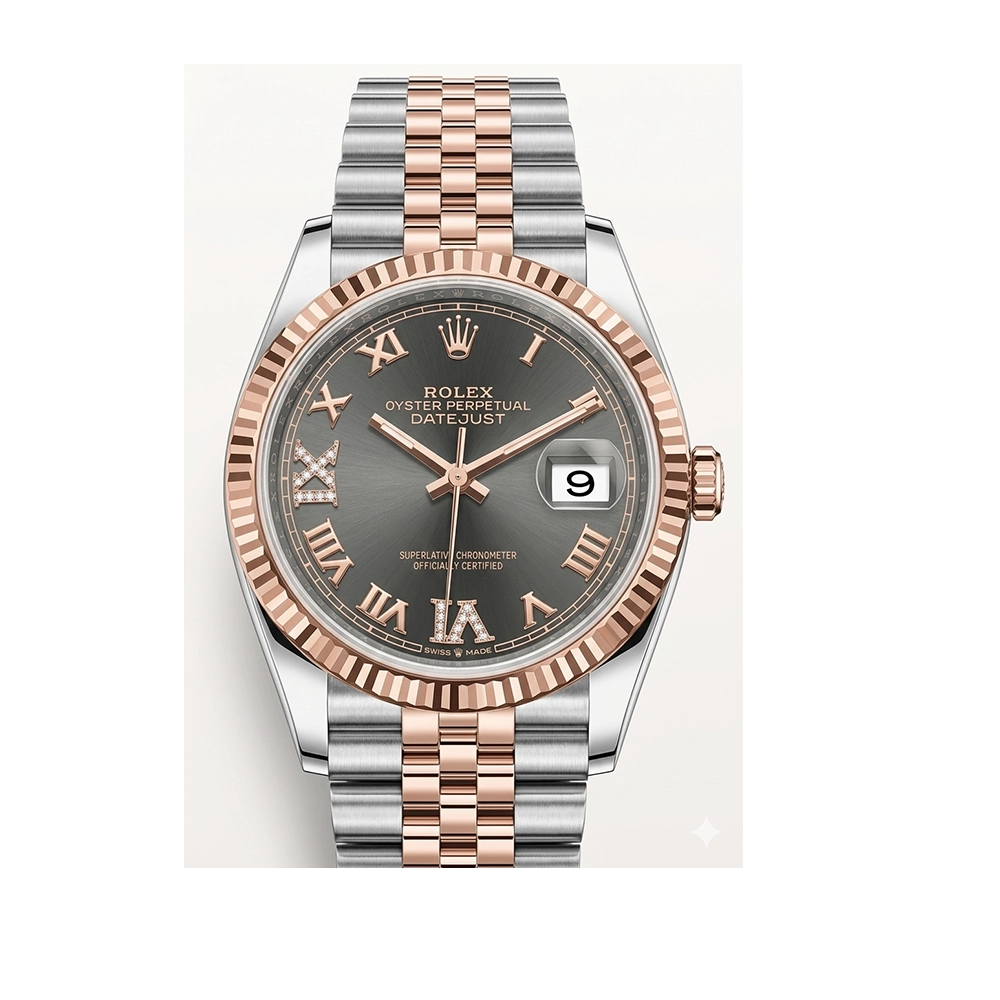 デイトジャスト 36 126231 ダイヤモンド入りスレート VI/IXダイヤ ジュビリーブレス