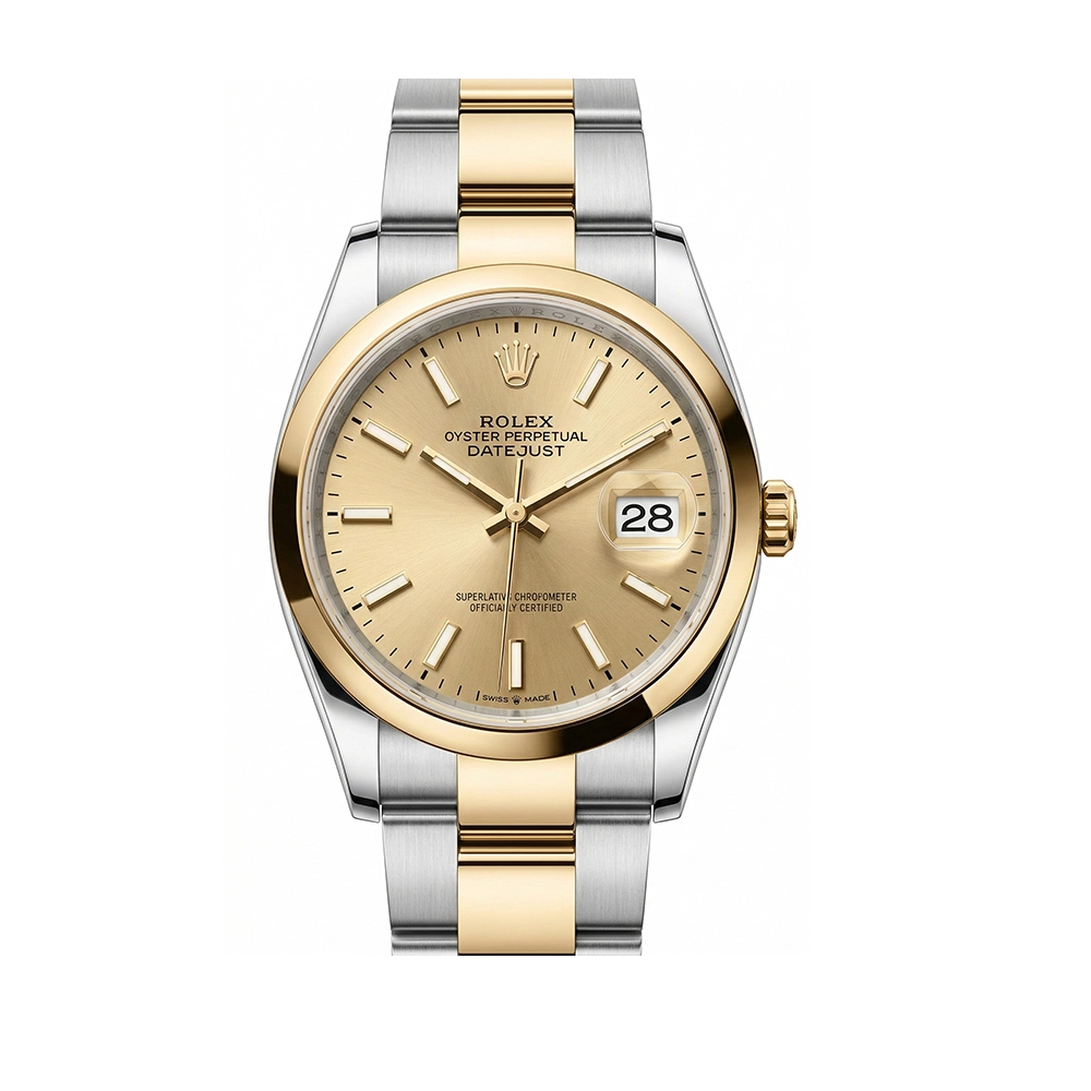 デイトジャスト 36 126203 シャンパン オイスターブレス