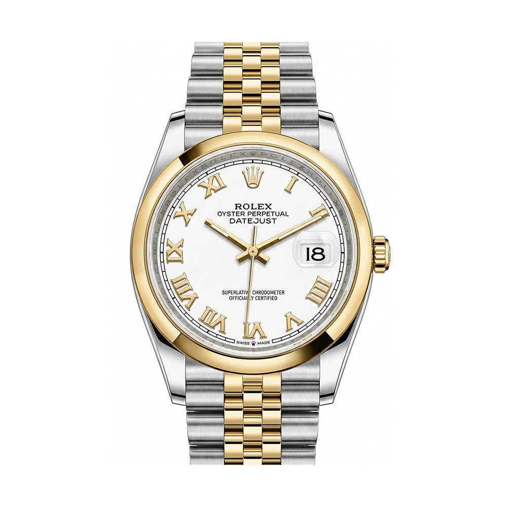 デイトジャスト 36 126203 ホワイトローマン ジュビリーブレス