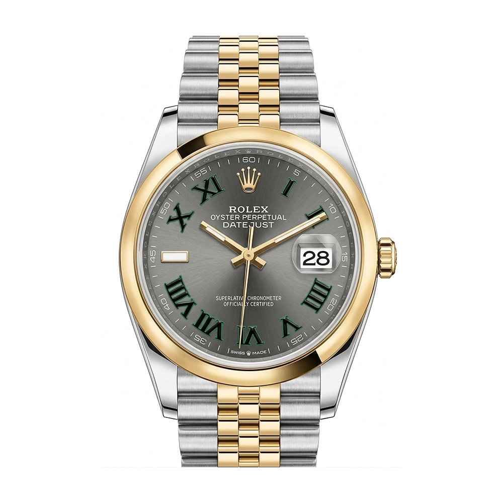 デイトジャスト 36 126203 スレートローマン ジュビリーブレス