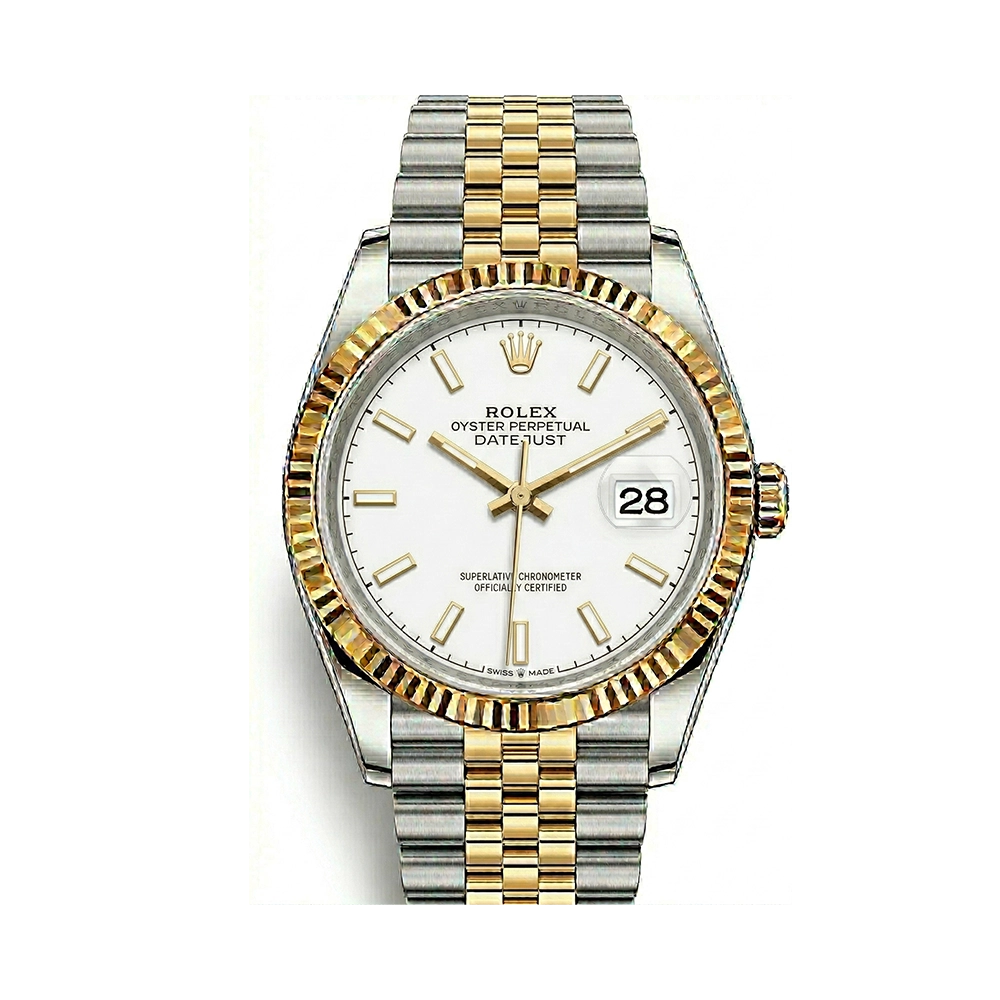 デイトジャスト 36 126233 ホワイト ジュビリーブレス