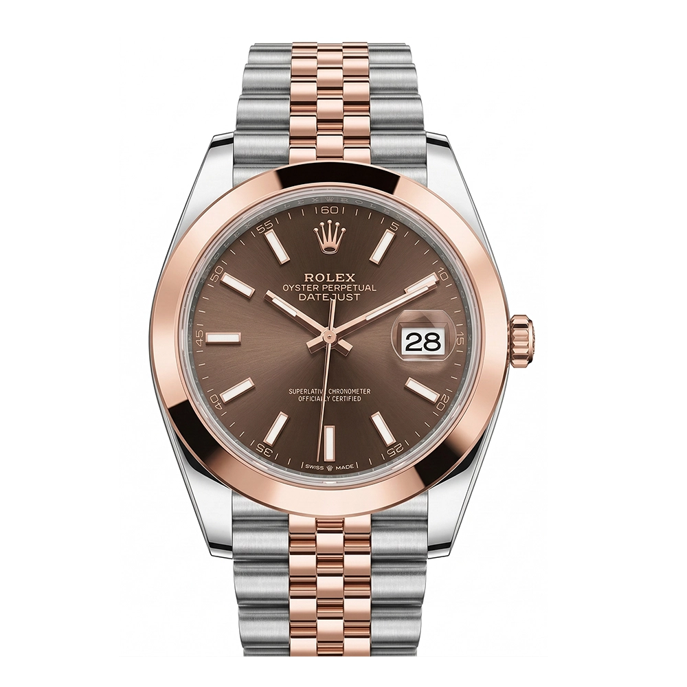 デイトジャスト 41 126301 チョコレート ジュビリーブレス