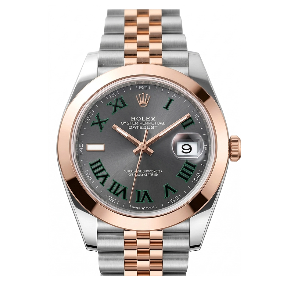 デイトジャスト 41 126301 スレート ローマン ジュビリーブレス