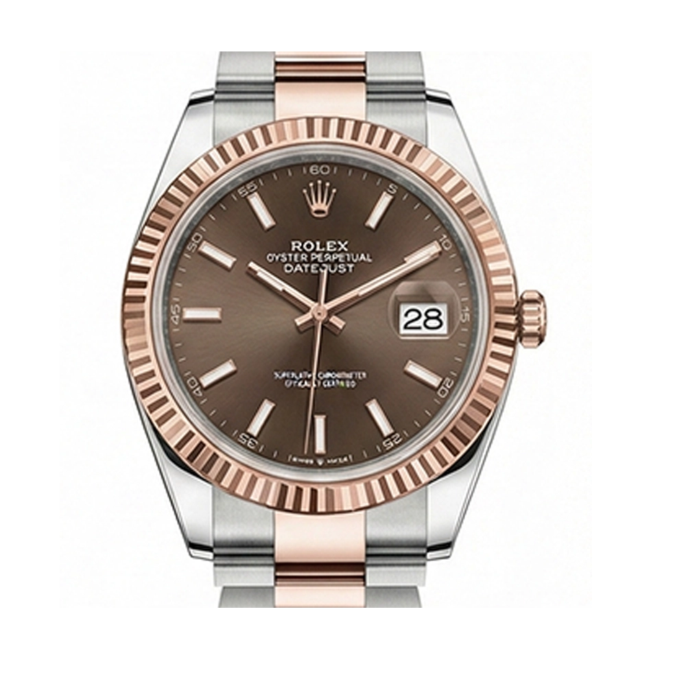 デイトジャスト 41 126331 チョコレート オイスターブレス