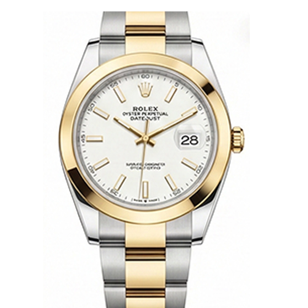 デイトジャスト 41 126303 ホワイト オイスターブレス