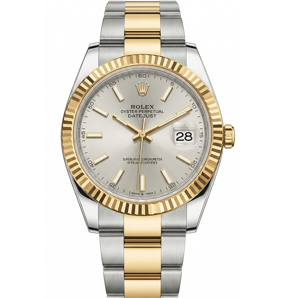 デイトジャスト 41 126303 シルバー オイスターブレス