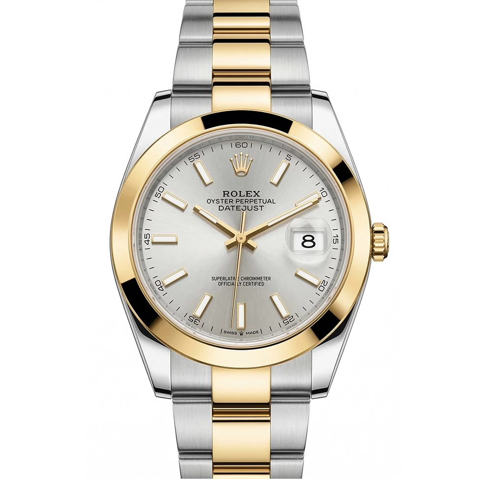 デイトジャスト 41 126303 シルバー オイスターブレス