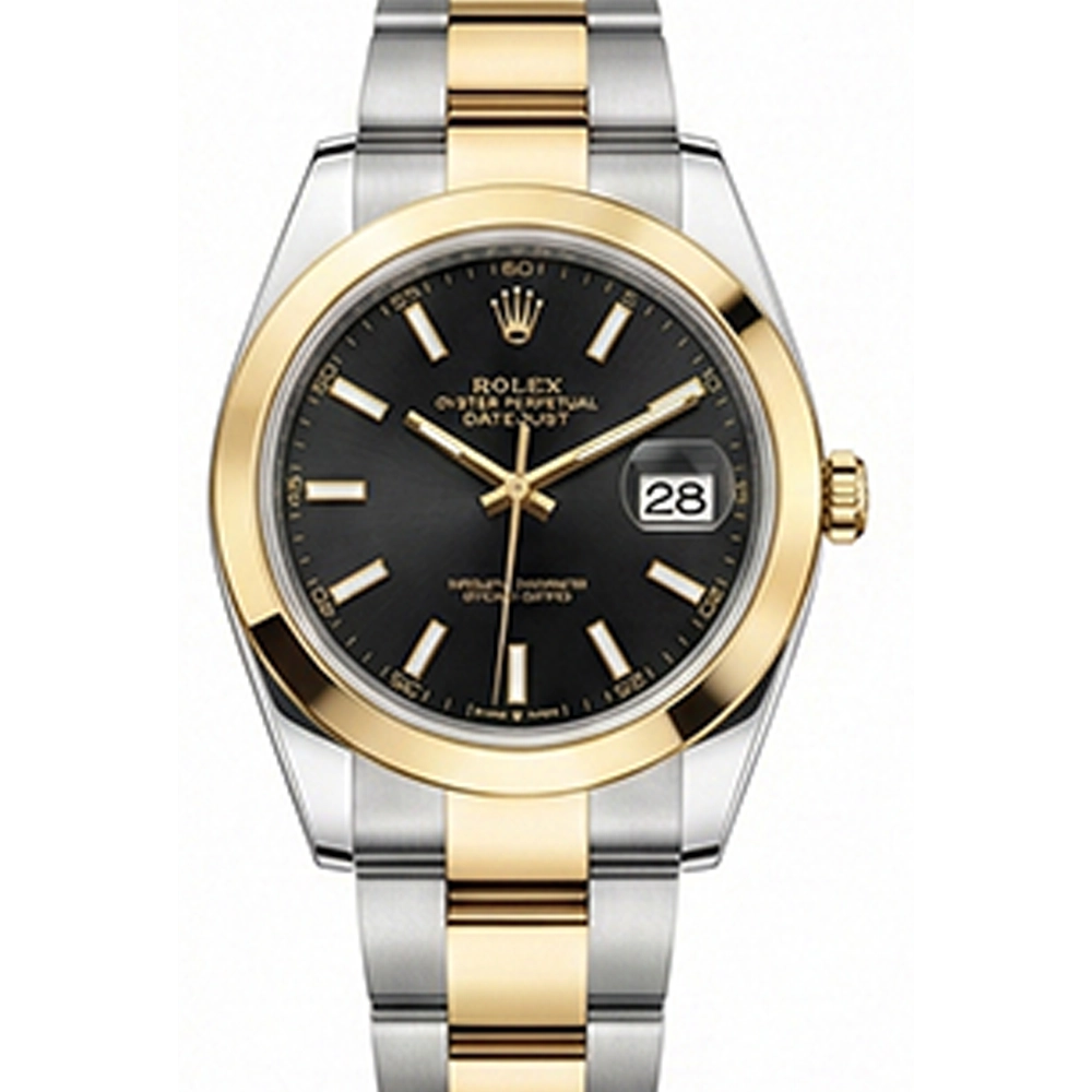 デイトジャスト 41 126303 ブラック オイスターブレス