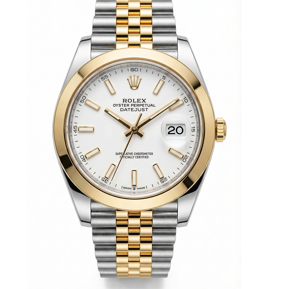 デイトジャスト 41 126303 ホワイト ジュビリーブレス