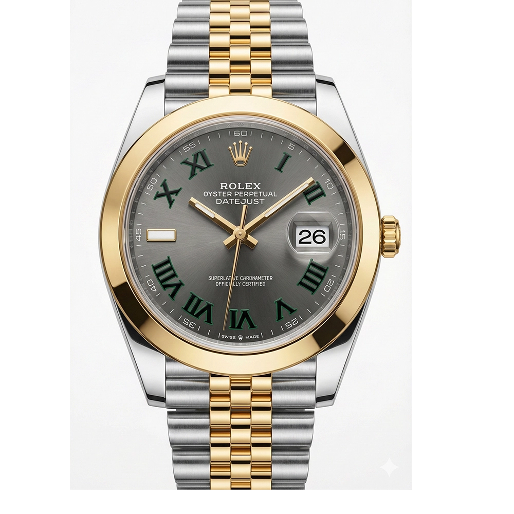 デイトジャスト 41 126303 スレートローマン ジュビリーブレス