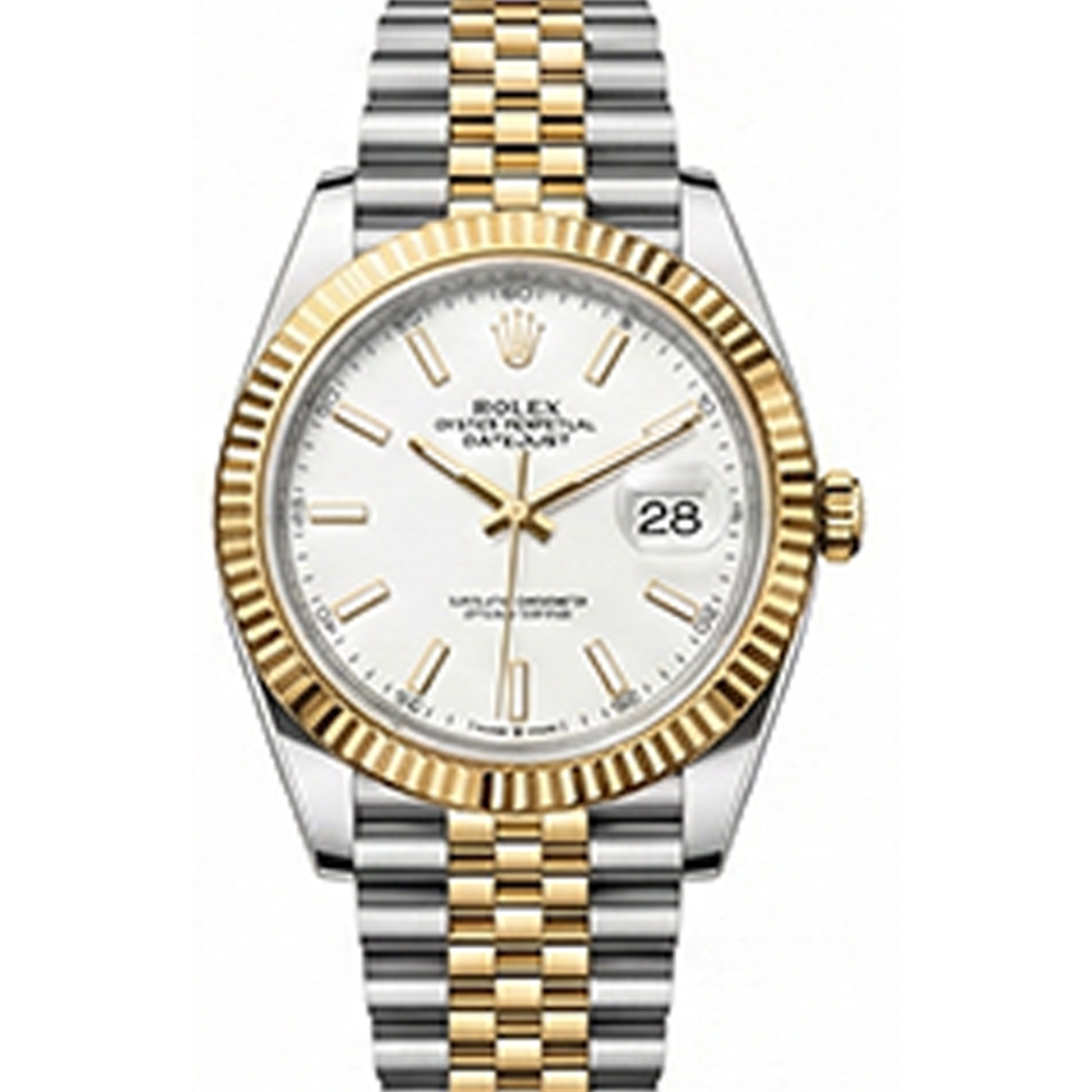 デイトジャスト 41 126333 ホワイト ジュビリーブレス