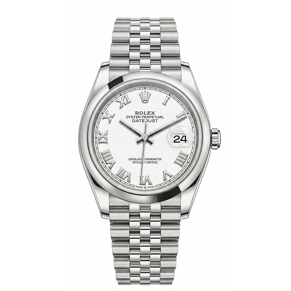 デイトジャスト 31 278240ホワイトローマン ジュビリーブレス